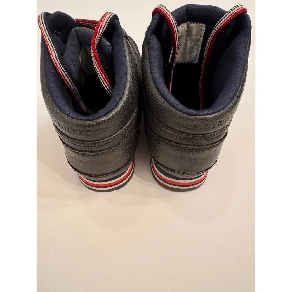 Tommy Hilfiger Men's Owens Hiker Sneakers Navy/Red/White Size 8.5
